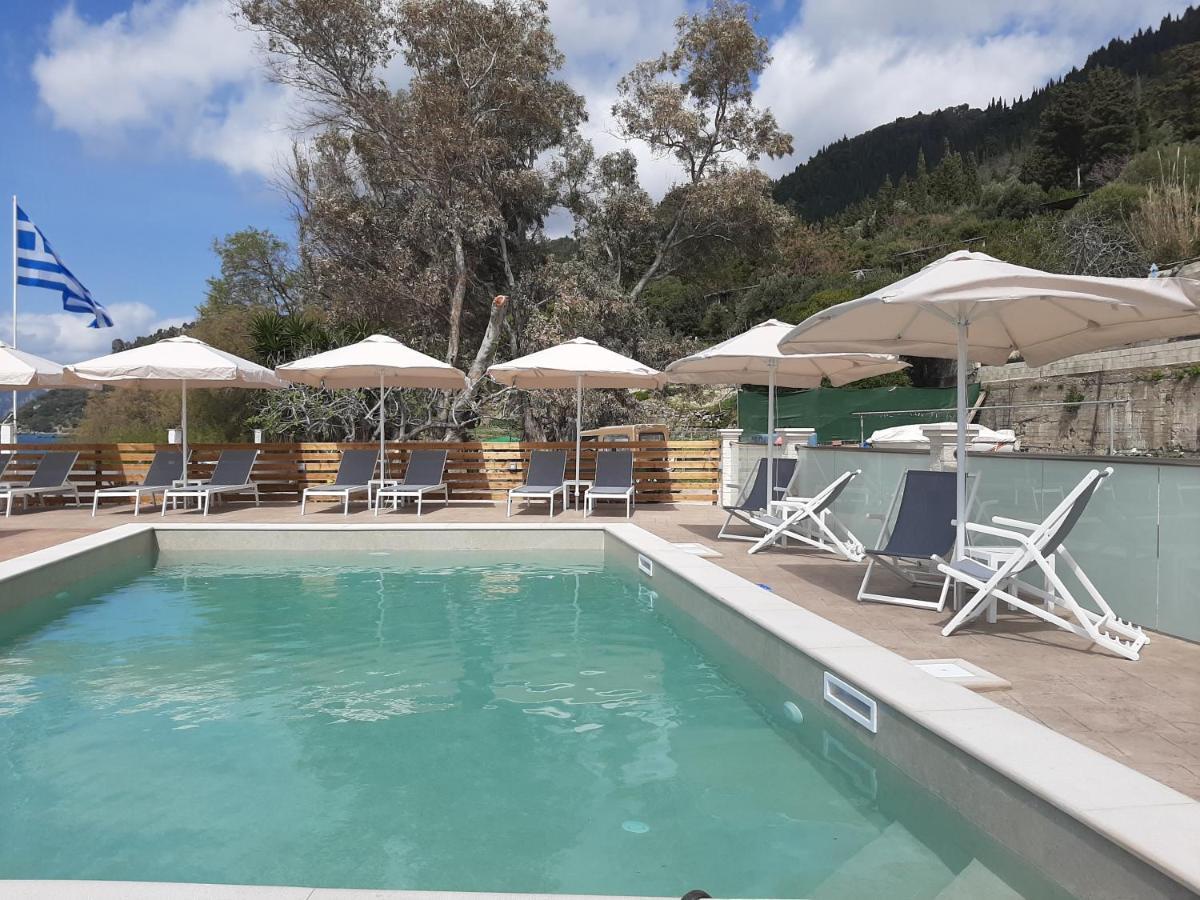 Kostas Beach Apartments Agios Gordios  Buitenkant foto
