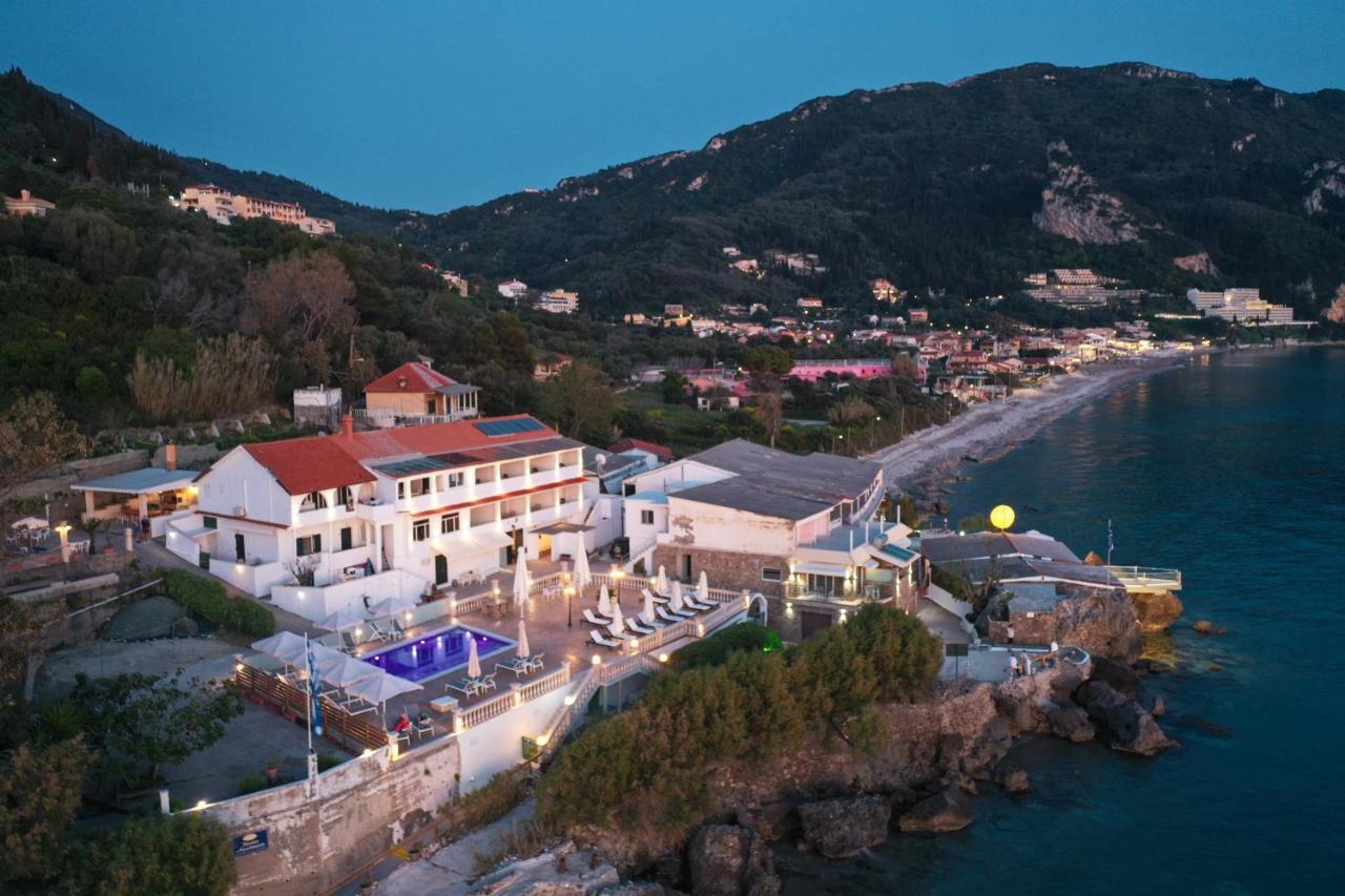 Kostas Beach Apartments Agios Gordios  Buitenkant foto