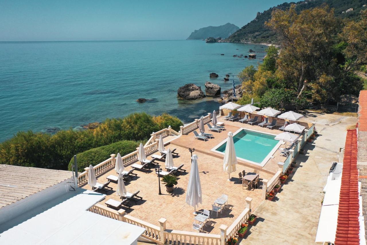 Kostas Beach Apartments Agios Gordios  Buitenkant foto